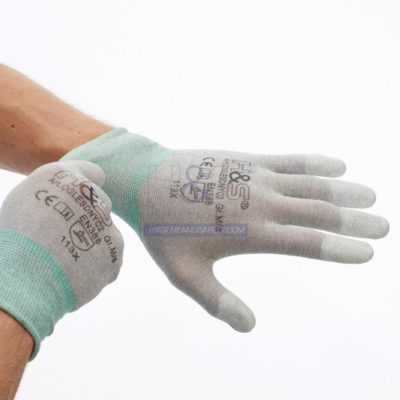 Hygiene und Sicherheit Karbonstrick Handschuhe ESD